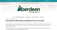 Desktop Screenshot of aberdeenpublishing.com